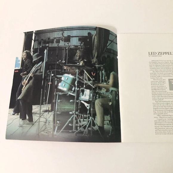 Vintage 1990 Led Zeppelin Tour Book Concert  Program - Picture 9 of 16
